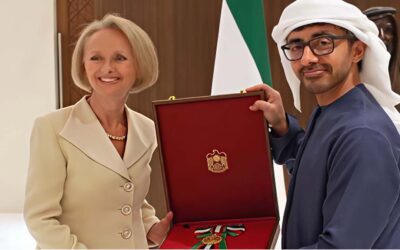 US Ambassador Martina Strong Receives High Civilian Honour from UAE US Ambassador Martina Strong Receives High Civilian Honour from UAE