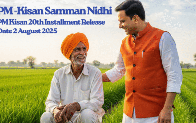 The 20th installment of PM-Kisan Samman Nidhi will be released on 2 August 2025 PM- KISAN 20 KIST 2A 2 August 2025